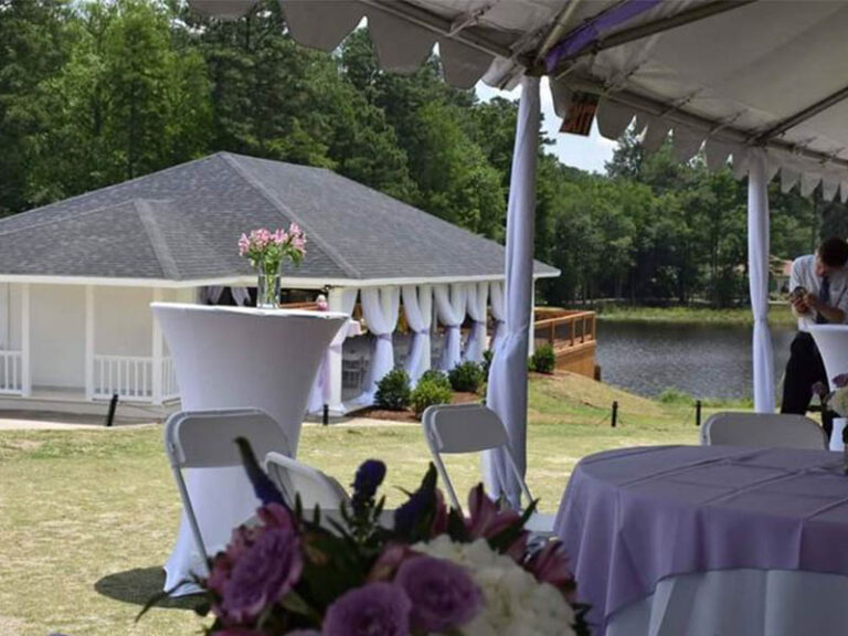 King's Grant Golf Club special event set up