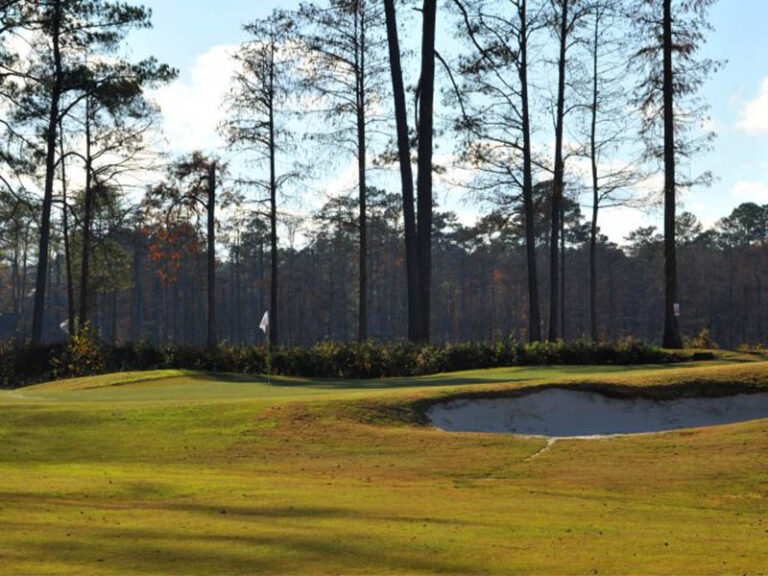 King's Grant Golf Club sand bunker