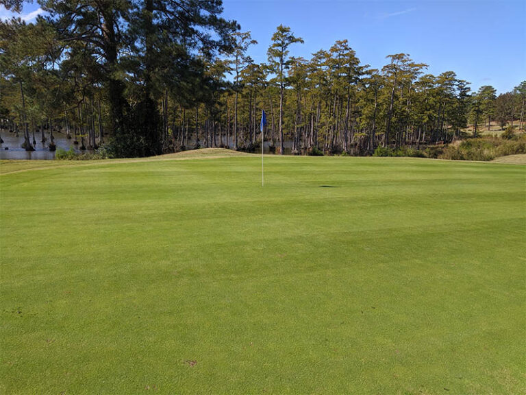 King's Grant Golf Club on the green