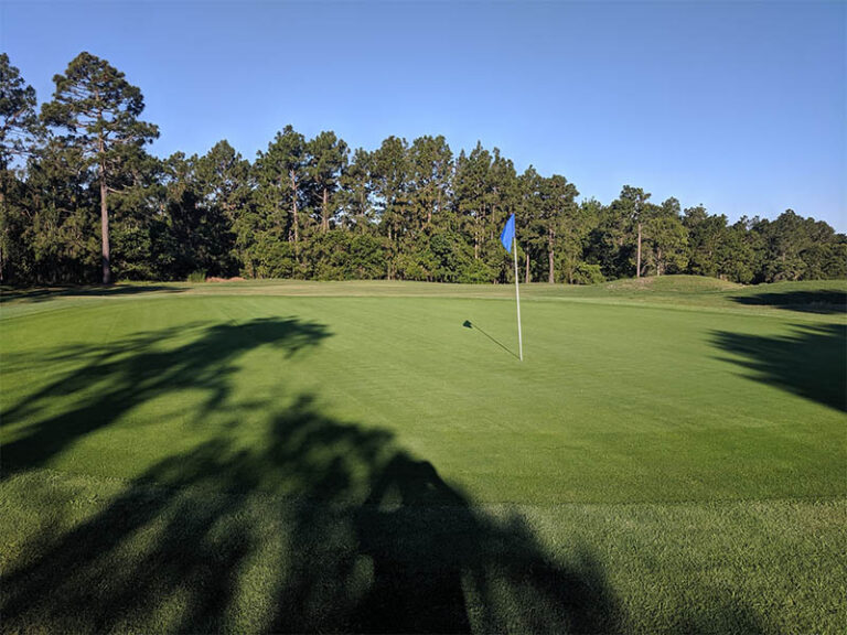 King's Grant Golf Club on the green